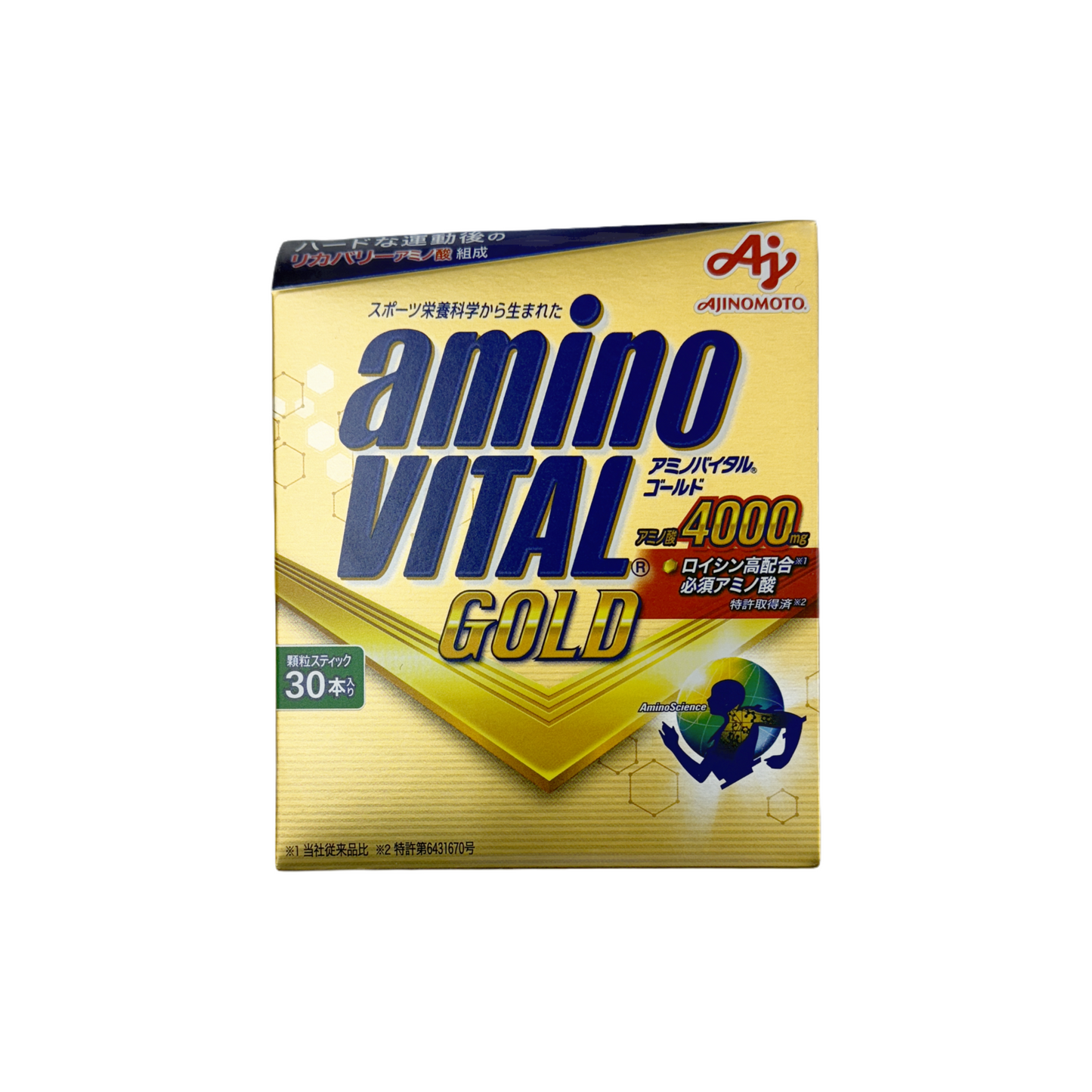 Ajinomoto Amino Vital GOLD Grapefruit Flavor Powder 30 Boxes Amino Acid 4000mg BCAA EAA