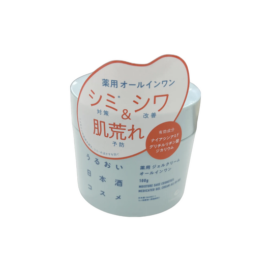 うるおい日本酒コスメ薬用　ジェルクリーム　オールインワン　100g