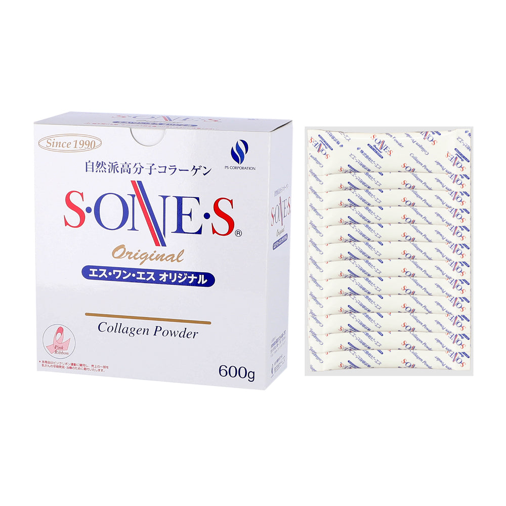 Japan 自然派高分子collagen S・ONE・S  original collagen powder 600g